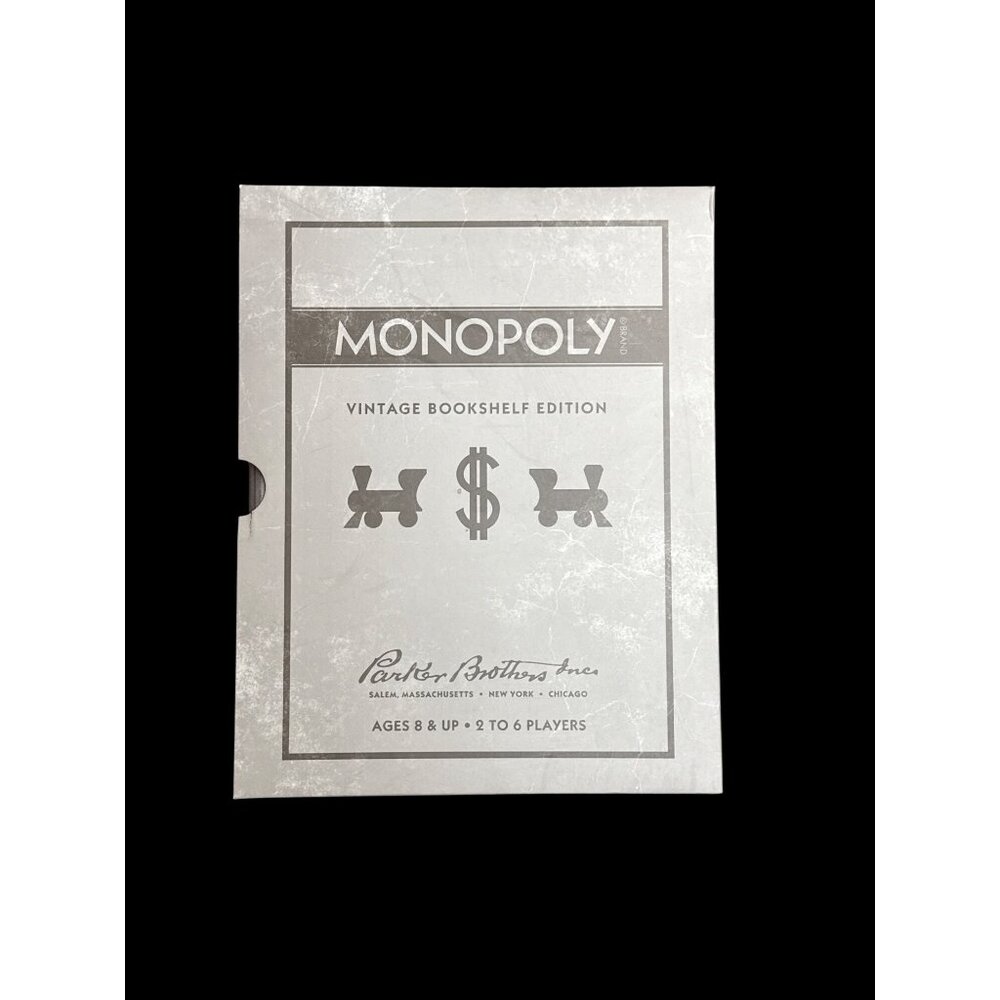 Monopoly Game Vintage bookshelf by WS Game Company New in Box
